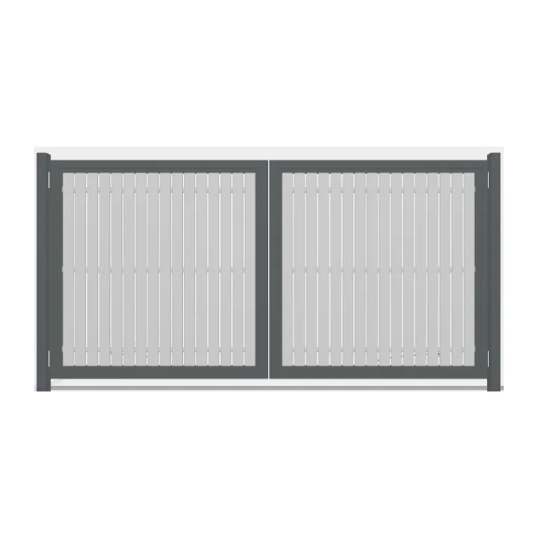 Automatische aluminium poort - 'Squadra'