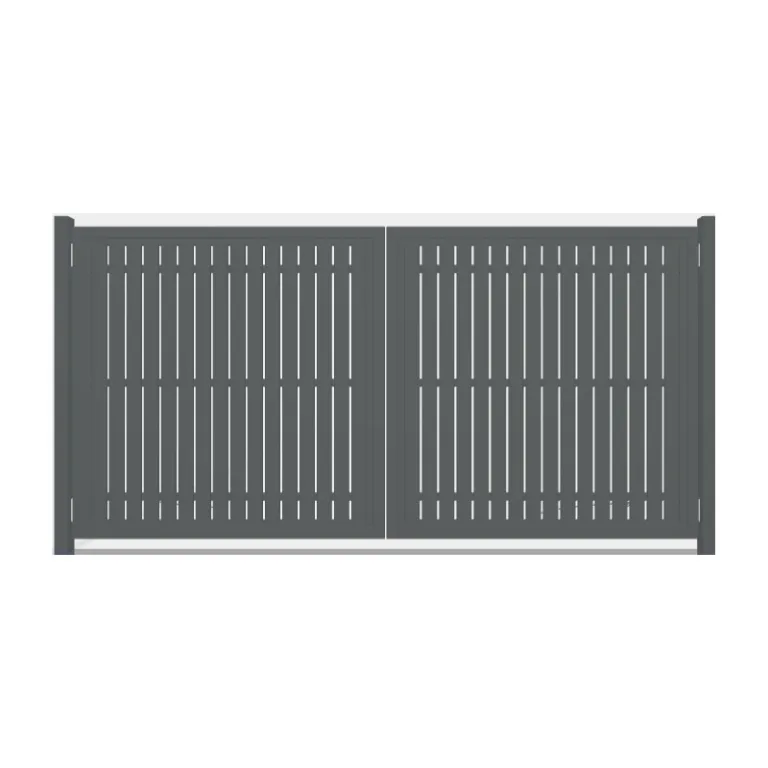 Automatische aluminium poort - 'Squadra'