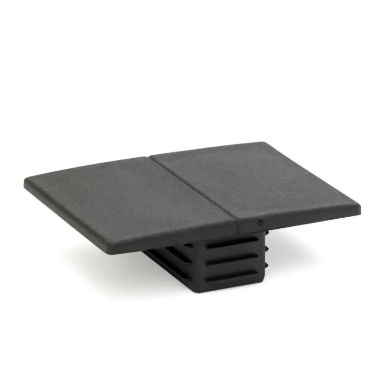 Aluminium Gleufpaal 'Alu-wood' - 23 mm