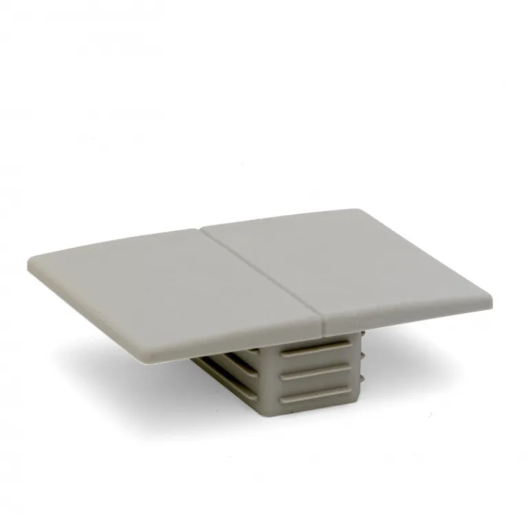 Aluminium Gleufpaal 'Alu-wood' - 48 mm