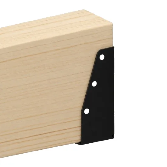 Balkdrager zonder lip - Zwart