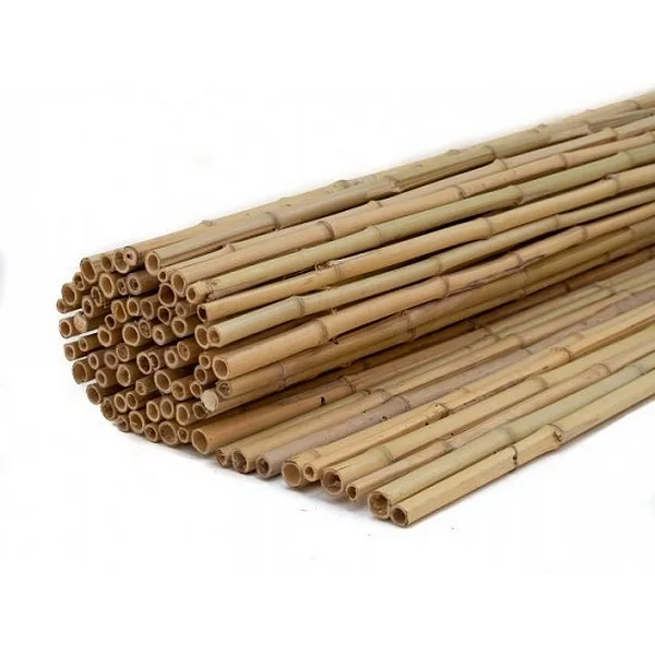 Bamboemat Rond - Naturel