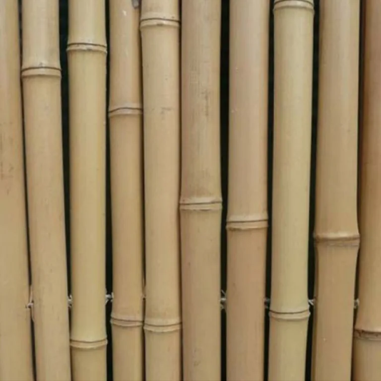 Bamboemat Rond - Naturel