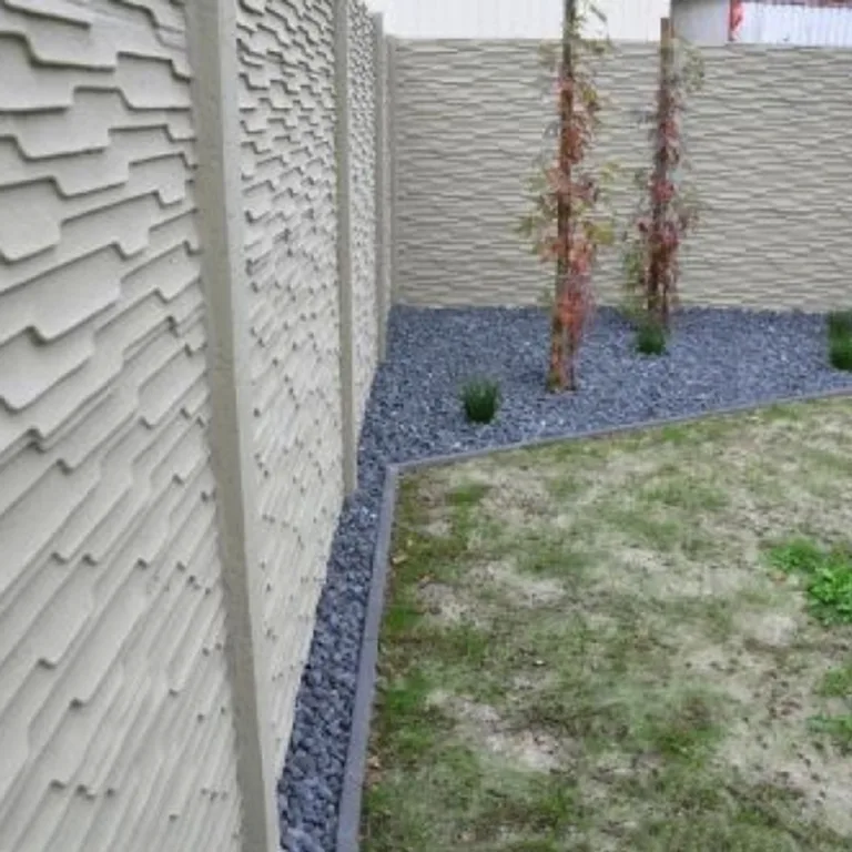 Betonscherm 'Jazz' - basiskleur naturel