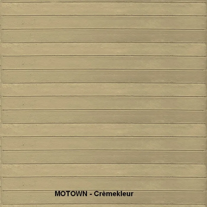 Betonscherm kleurafwerking - Crèmekleur