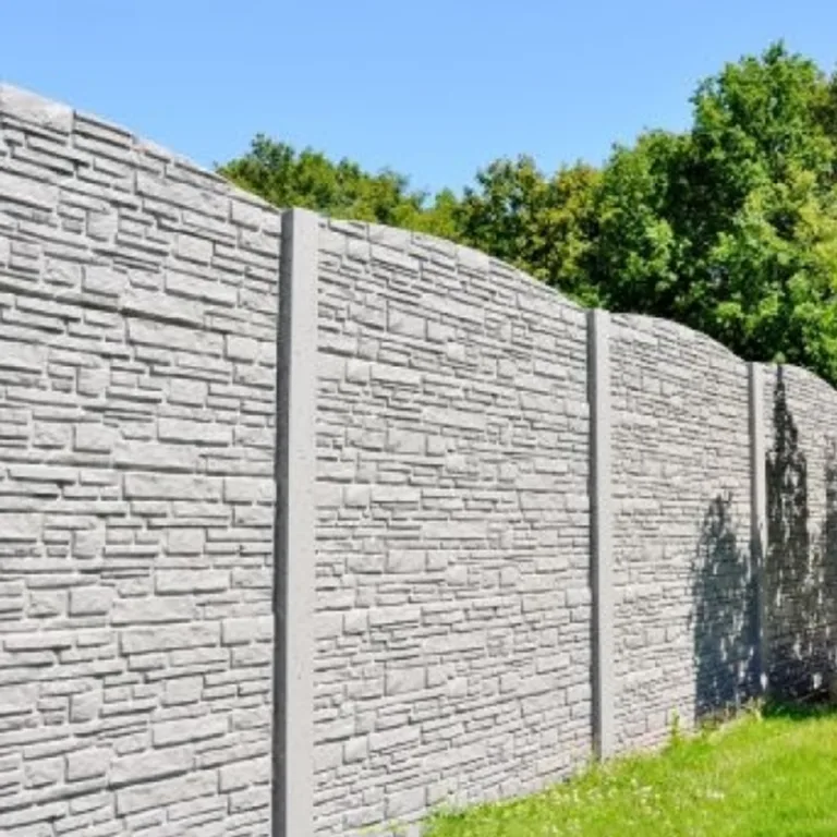 Betonscherm 'Moab' - basiskleur grijsantraciet