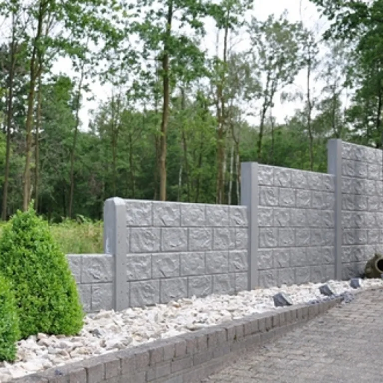 Betonscherm 'Princeton' - basiskleur grijsantraciet