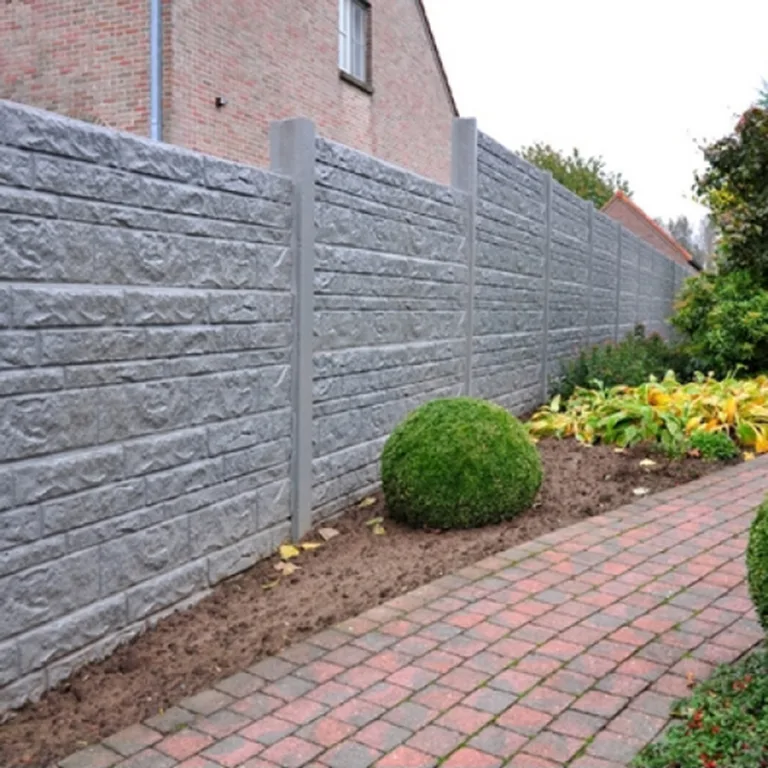 Betonscherm 'Staunton' - basiskleur grijsantraciet