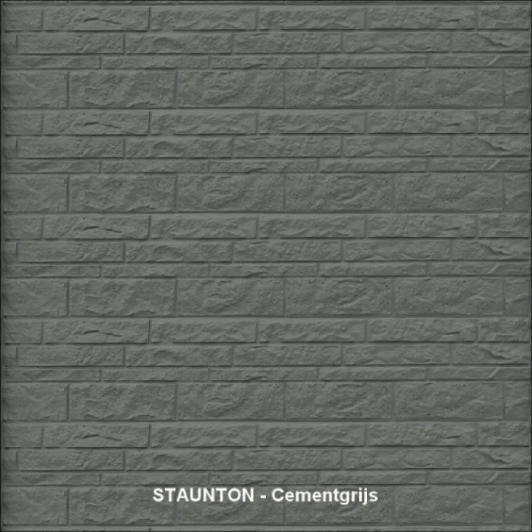 Betonscherm 'Staunton' - basiskleur grijsantraciet