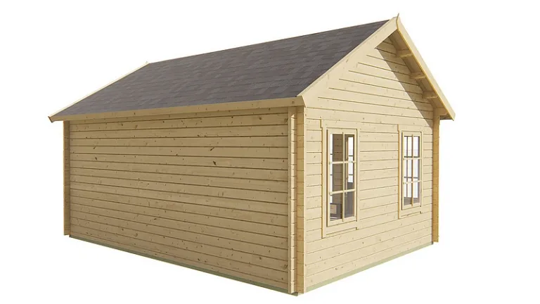 Blokhut 'Clockhouse Trevor' - Vuren - 5,5 x 4 m