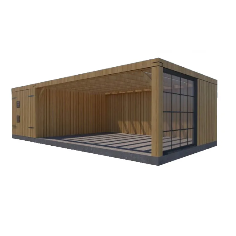 Gebinte met overkapping - 4 meter diep