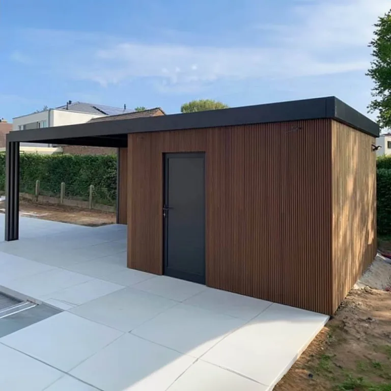 Gebinte met overkapping - 5 meter diep