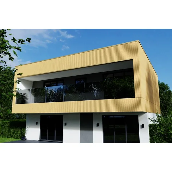 Composiet dubbel blokprofiel - Cedar