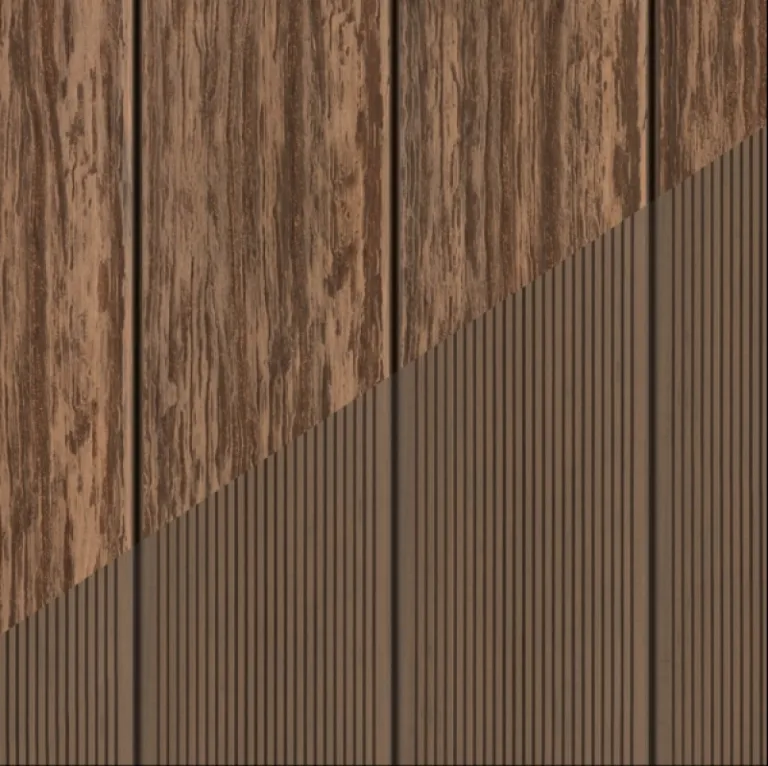 Composiet bamboe terrasplank - Old Brown - iDecKing