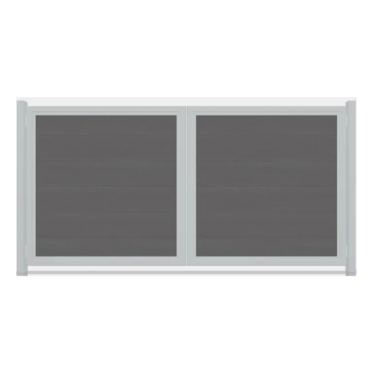 Automatische composiet poort - 'Design Alu'
