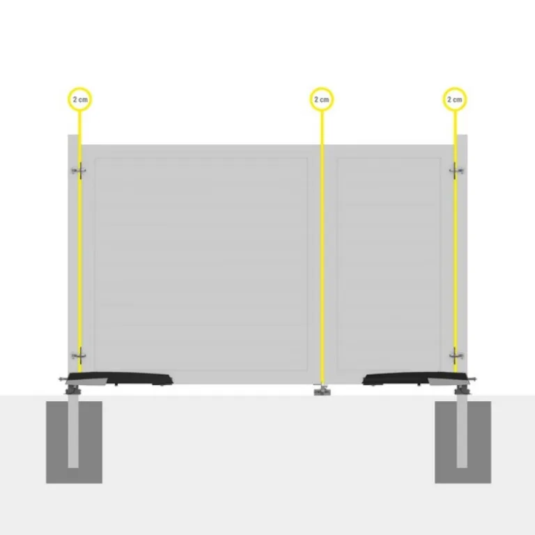 Automatische composiet poort - 'Jumbo'