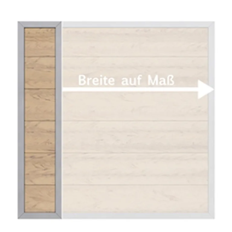 Composiet Tuinscherm 'Alu-Design' - Zand