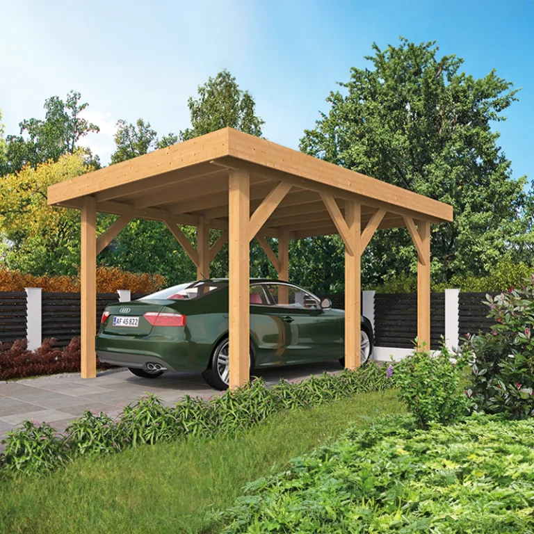 Carport 'Sloten' - Douglas - 3,5 x 5 m