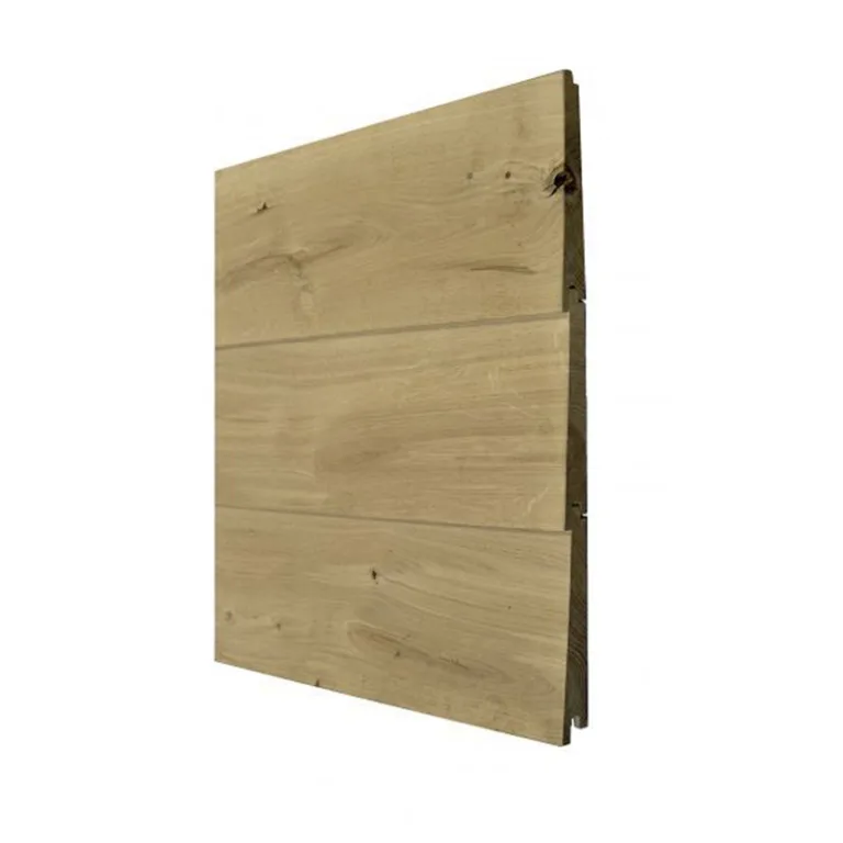 Eiken siding - 15 cm breed - Tandgroef!