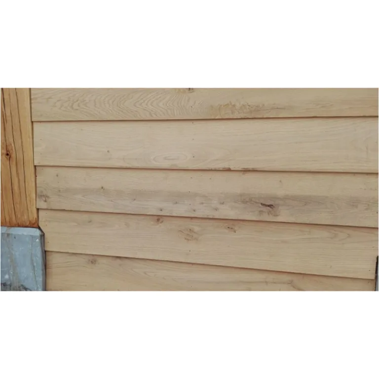 Eiken siding - 15 cm breed - Tandgroef!