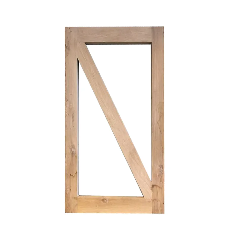 Eiken deurkader - licht model