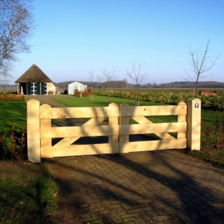 Eiken plattelandshek