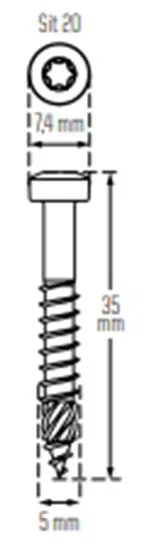 B-fix one clips - incl. schroeven