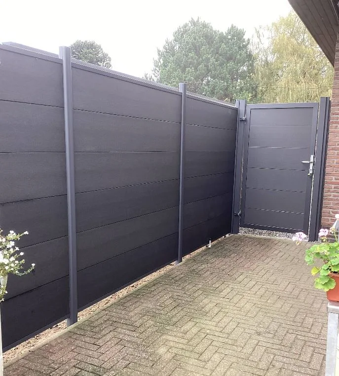 Composiet Plankenscherm 'XL' - Antraciet