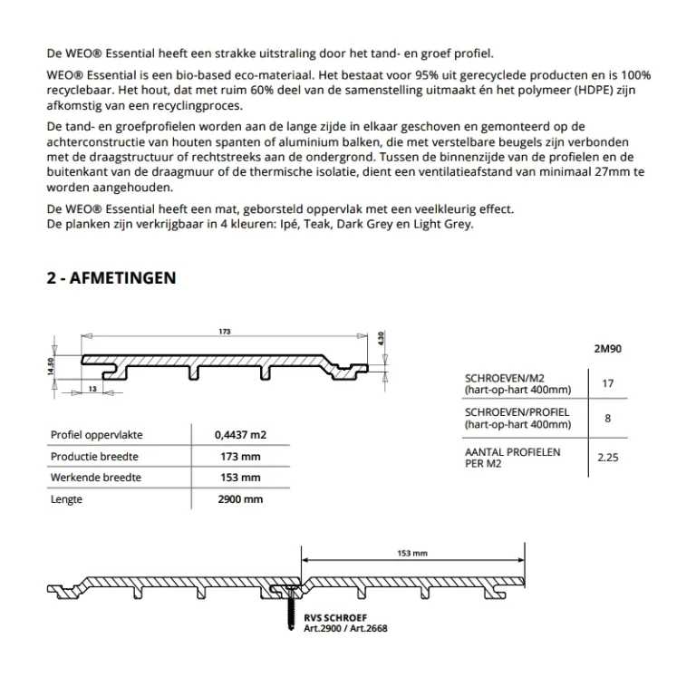 Composiet planchet Essential - Light Grey