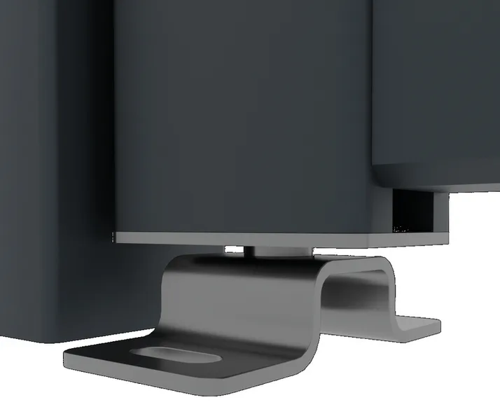 Aluminium poortkader - Composietplanken