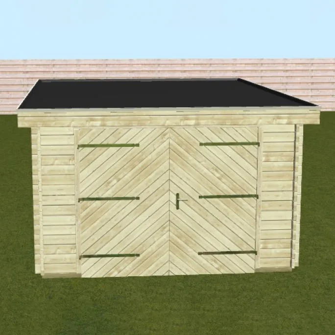 Garage 'McTyson' - Vuren - 5 x 3,5 m