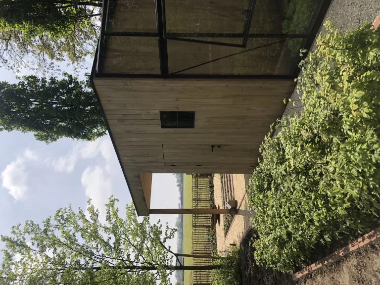 Gebinte met overkapping - 4 meter diep