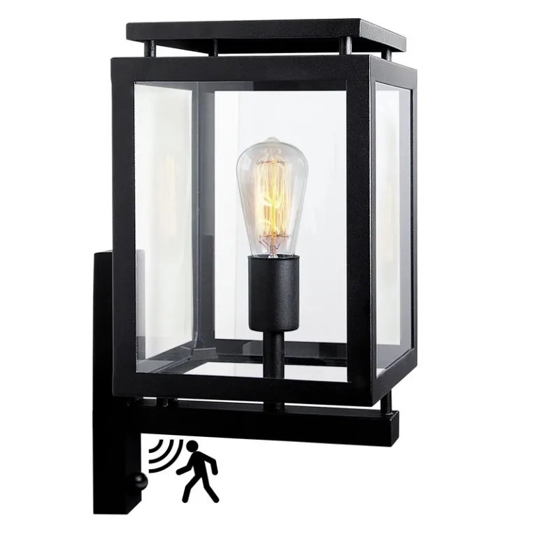 Wandverlichting Glasgow - Zwart