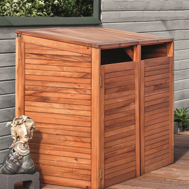 Containerberging Dubbel - hardhout