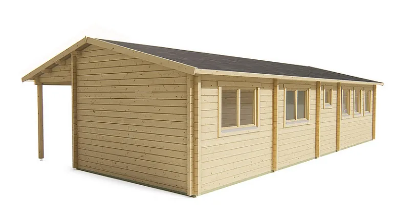 Houten woning 'Letterkenny' - Vuren - 11,2 x 5,95 m
