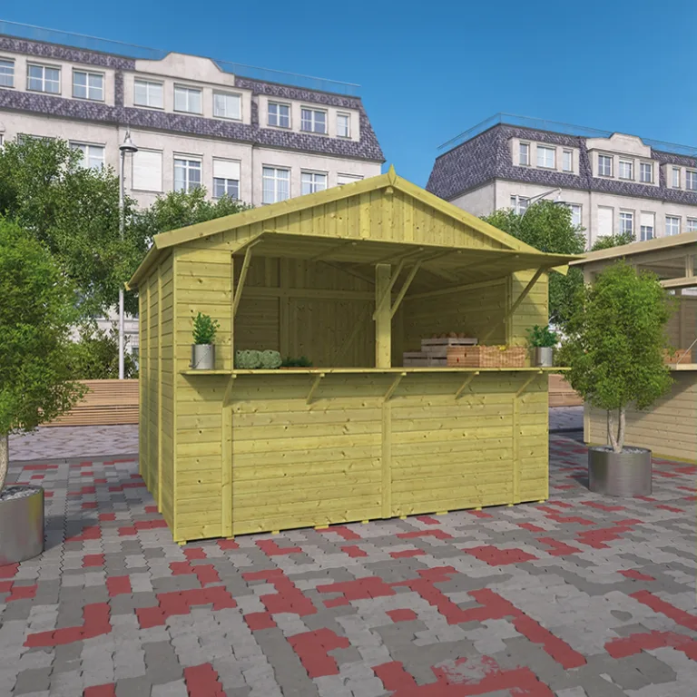 Kiosk 'Santa' - Vuren - 3 x 2,5 m