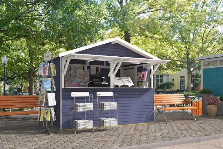 Kiosk 'Rudolph - Vuren - 3 x 2 m