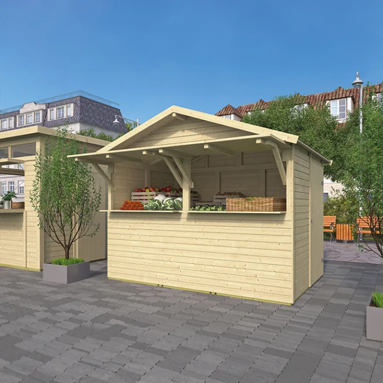 Kiosk 'Rudolph - Vuren - 3 x 2 m