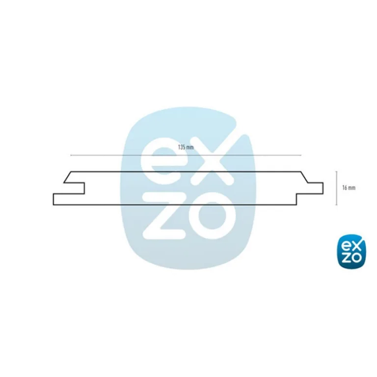 Hardhout FSC planchet - 1,6 cm dik