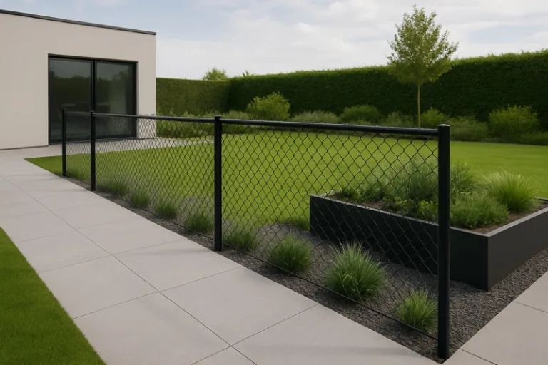 Tennisdraad Zwart - Rol van 25 meter