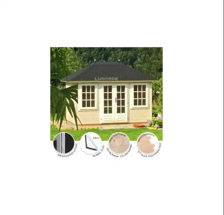 Paviljoen 'Pontypool' - Vuren - 3,6 x 2,4 m