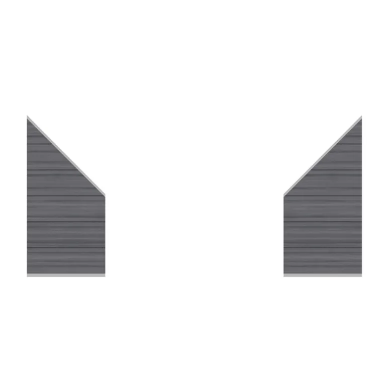 Composiet Plankenscherm 'Platinum XL' - Grijs