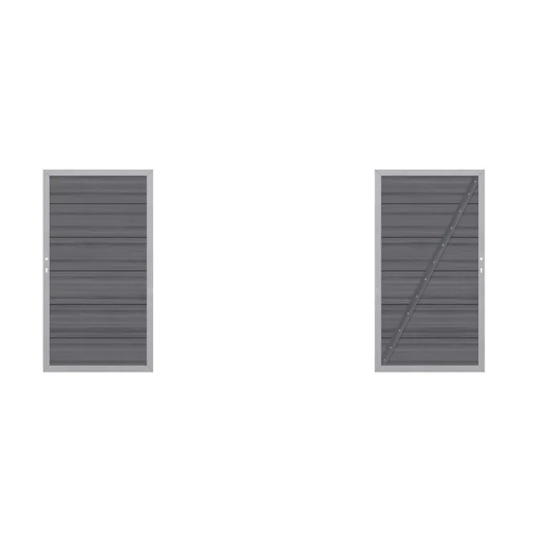 Composiet Plankenscherm 'Platinum XL' - Grijs
