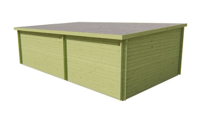 Poolhouse Blokhut 'Anton' - 7 x 4 m