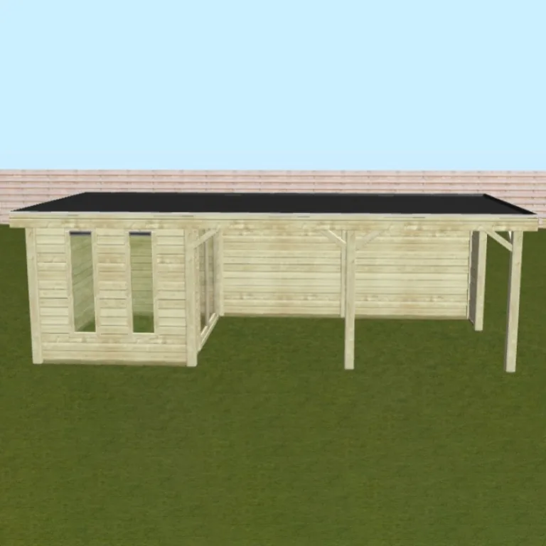 Poolhouse 'Cherry Park' - Vuren - 7,2 x 3,5 m