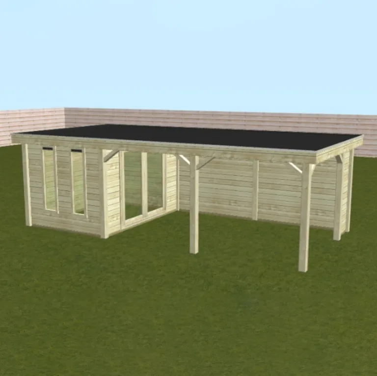 Poolhouse 'Cherry Park' - Vuren - 7,2 x 3,5 m