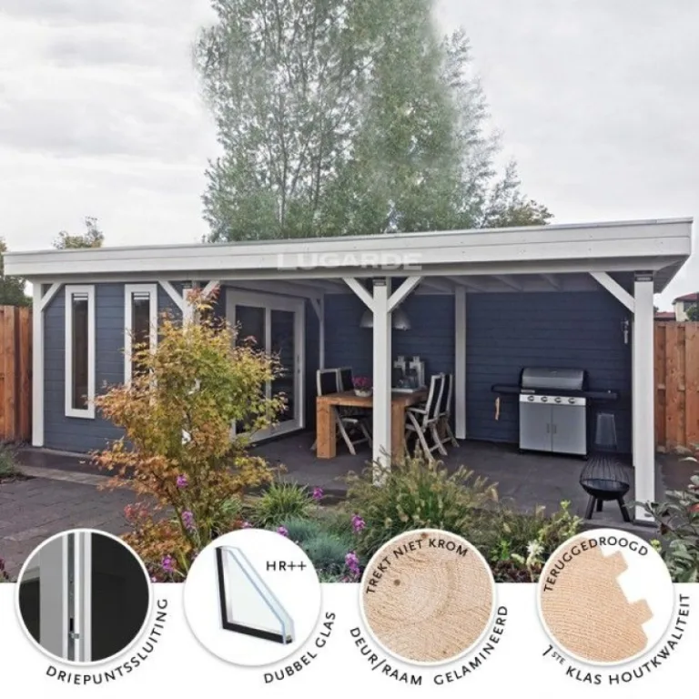 Poolhouse 'Cherry Park' - Vuren - 7,2 x 3,5 m