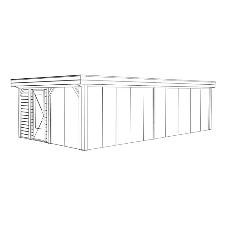 Poolhouse 'Porta Del Mar' - Vuren - 8,5 x 4,3 m