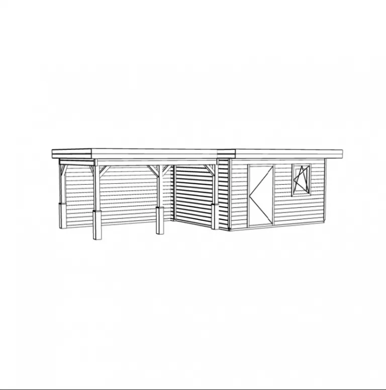 Poolhouse 'Royal Creek' - Vuren - 8,4 x 3,6 m