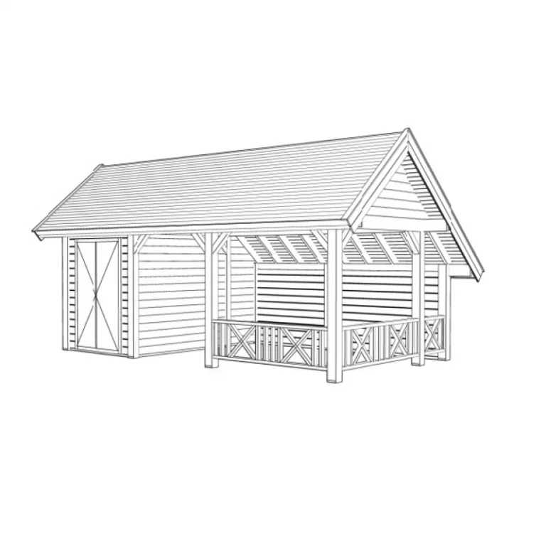 Poolhouse 'Sunny Hills' - Vuren - 6,2 x 3,3 m